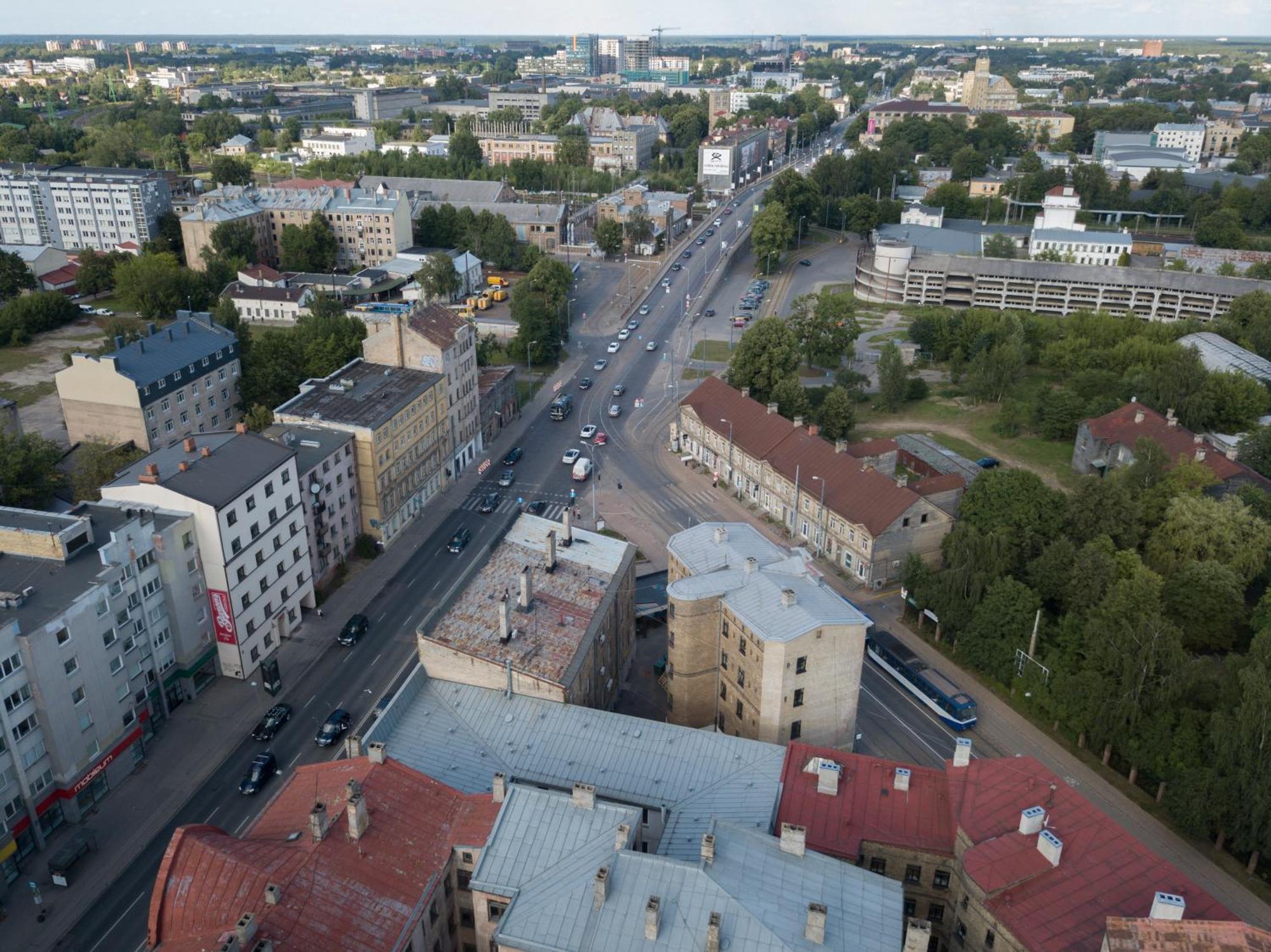 Aparthotel Riga Ngoại thất bức ảnh Aerial view of Jonava