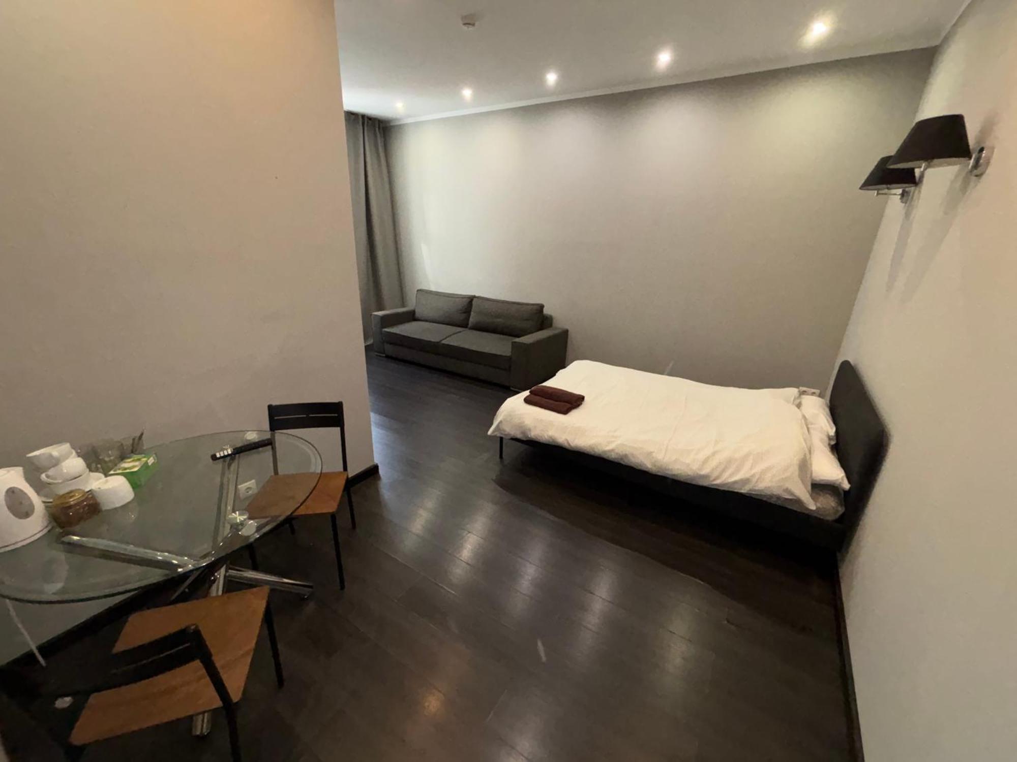 Aparthotel Riga Ngoại thất bức ảnh A room at the hotel